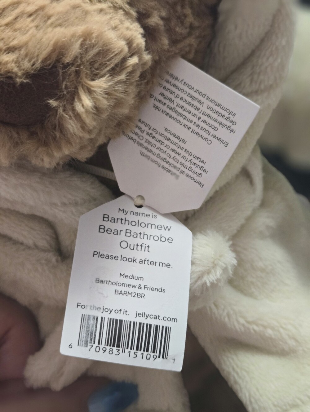 ✨️Bartholomew Bear In Robe✨️ - Picture 5 of 8